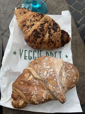Croissants that travelled well   at Pret A Manger - Exmouth Market in London