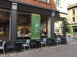 Exterior  at Pret A Manger - Exmouth Market in London