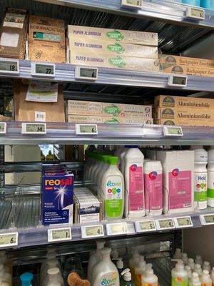 Supplies at Kiss The Ground in Lausanne