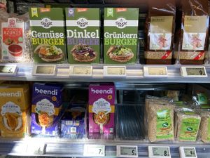 Burger mix at Kiss The Ground in Lausanne