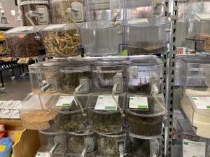 Bulk section  at Kiss The Ground in Lausanne