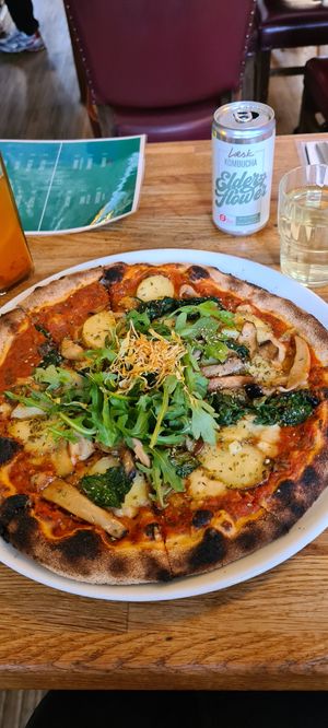 Pizza "King" at Plads'n in Copenhagen