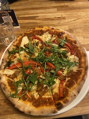 Hawai Pizza 🍕   at Plads'n in Copenhagen