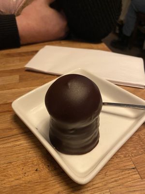 Desert 🍩  at Plads'n in Copenhagen