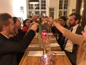 Plads’N is amazing for gatherings! Thank you Allan (owner) for the support of the vegan cause!   at Plads'n in Copenhagen