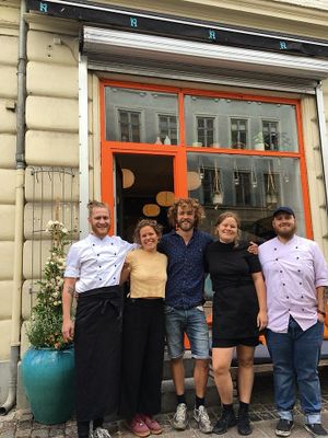 Cafe Blå Staff at Cafe Blå in Copenhagen