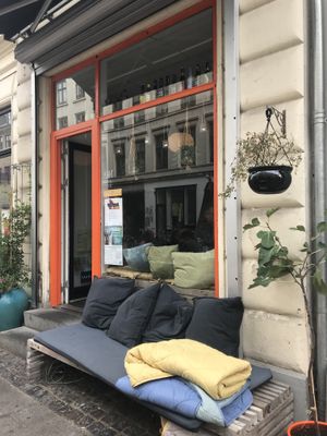 Cosy environment  at Cafe Blå in Copenhagen