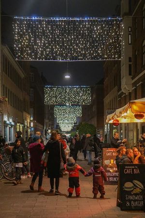 Christmas at Cafe Blå at Cafe Blå in Copenhagen