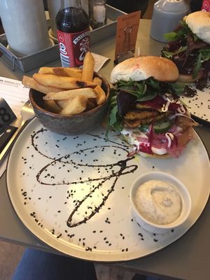 Cafe blå  at Cafe Blå in Copenhagen