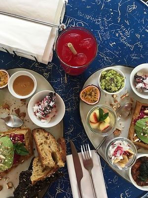 Brunch at Cafe Blå in Copenhagen