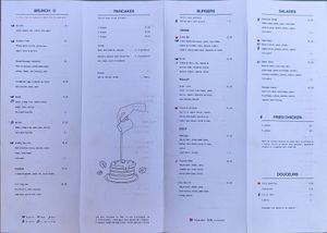 Sole few vegan options. It is also possible to make the Green Man burger vegan by skipping Grana Padano and mayo. at Blackbird Downtown Diner in Lausanne