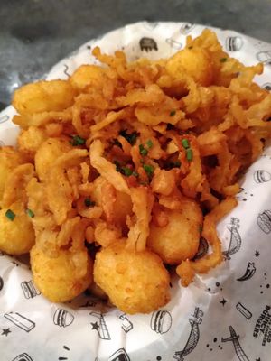 Cajun tater tots at Fat Hippo in Newcastle Upon Tyne