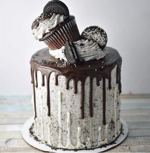 Cookies and cream cake at Miss Vegan in Providence