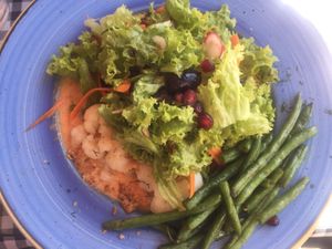 potato curry food bowl at Cuda Wianki in Przemysl