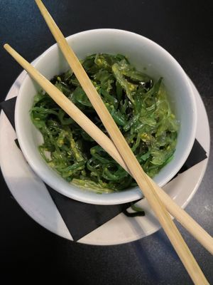 Seaweed salad  at Spicy Tuna Sushi in Holland