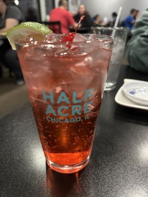 Shirley temple   at Spicy Tuna Sushi in Holland