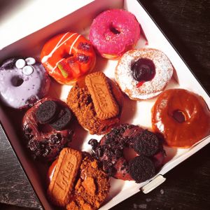All vegan doughnuts! at DoughNotts in Derby