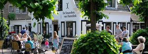 Great place to sit outside in the center of Baarn. at De Smaecken Van Hamelink in Baarn