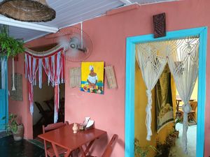 Interior at Divido Acarajé da Dira in Rio De Janeiro