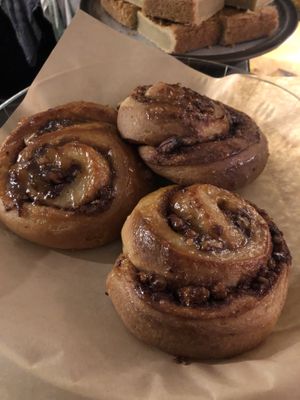 Cinnamon buns  at Rabarber in Utrecht