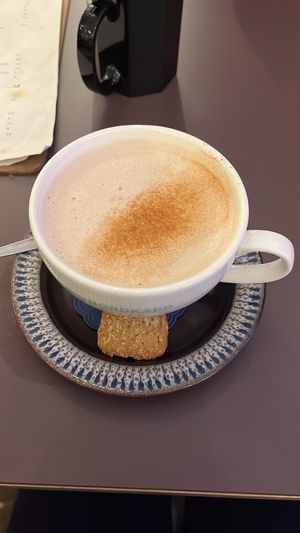 Chai latte  at Rabarber in Utrecht