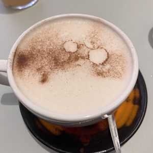 Chai latte  at Rabarber in Utrecht