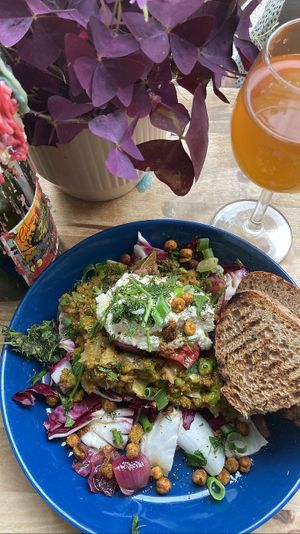 Amaranth Pilaf: my favorite dish here. So many textures and flavors!   at Rabarber in Utrecht