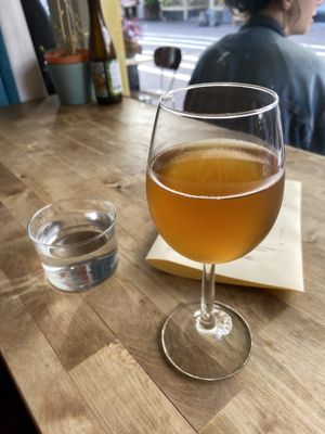 Kombucha with ceylon: nice and mild taste  at Rabarber in Utrecht
