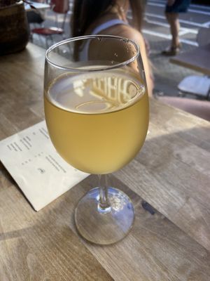 Kombucha with verveine: refreshing and mildly sweet. Very good!  at Rabarber in Utrecht