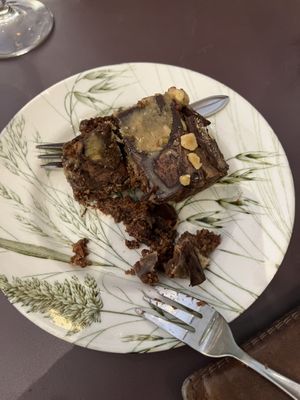 Vegan nuts bar  at Rabarber in Utrecht