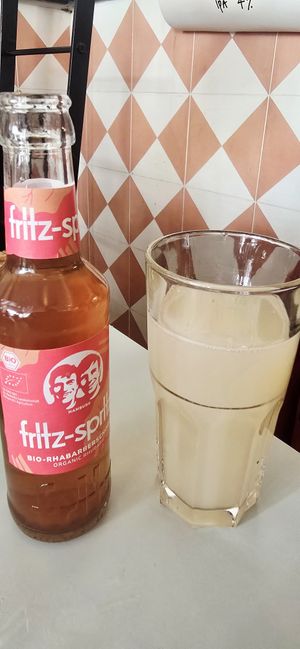 Rhabarber fritz soda at Rabarber in Utrecht