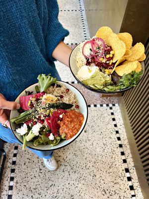 Veggie salads  at Boon in Ghent