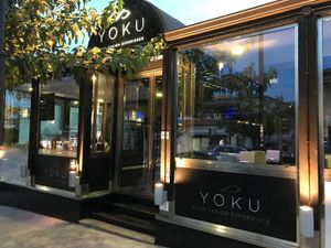 the restaurant at Yoku Sushi in Olbia