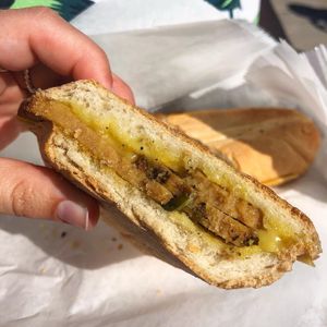 Vegan Cuban  at Golden Dinosaurs in Gulfport