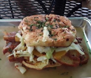 Yummy, Bea Arthur at Golden Dinosaurs in Gulfport