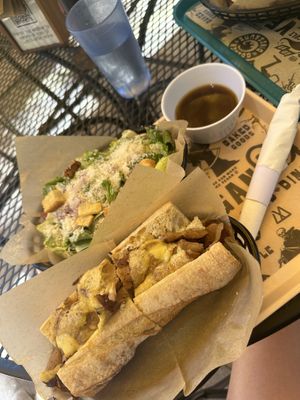 French dip  at Golden Dinosaurs in Gulfport