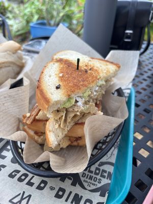 turkey bacon avocado melt  at Golden Dinosaurs in Gulfport