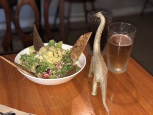 Greek Salad at Golden Dinosaurs in Gulfport