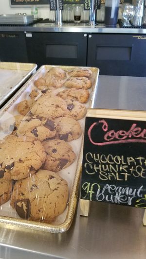 House made cookies. Yumm at Golden Dinosaurs in Gulfport