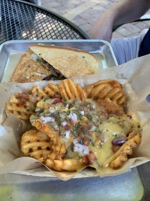 Chili cheese fries at Golden Dinosaurs in Gulfport