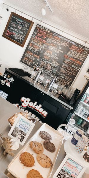 Menu at Golden Dinosaurs in Gulfport