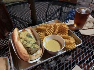 The nacho cheese is great  at Golden Dinosaurs in Gulfport