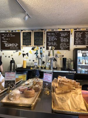 Brunch & donuts on Sundays at Golden Dinosaurs in Gulfport