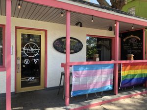 Outside at Golden Dinosaurs in Gulfport