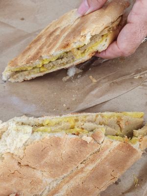 Vegan Cuban  at Golden Dinosaurs in Gulfport