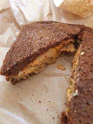 Vegan Reuben  at Golden Dinosaurs in Gulfport