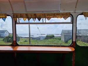 View from the bus at Inishwallah 68 in Galway
