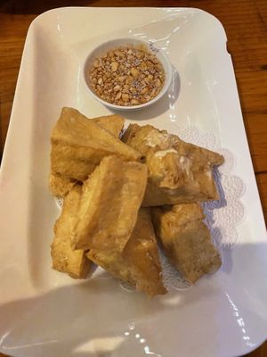 Fried Tofu  at Thai9 in Lincoln