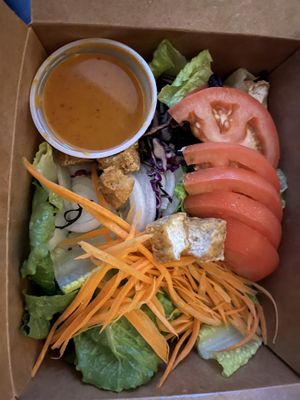 Tofu peanut salad  at Thai9 in Lincoln