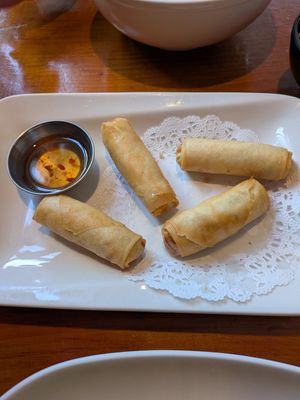 Spring rolls at Thai9 in Lincoln